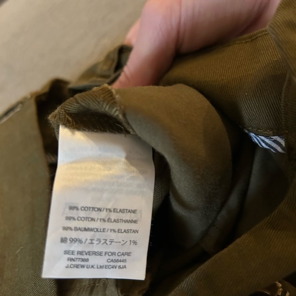 J. Crew Chinos NWT women’s size 0 - Picture 4 of 6